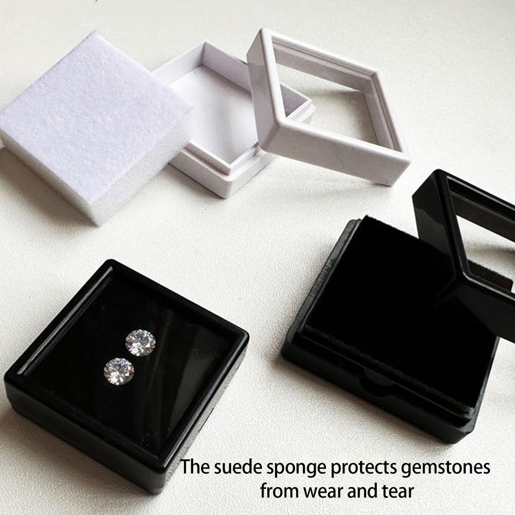 Mittlere Größe Aluminiumlegierung Edelstein-Organizer Mit Weichen Schwammpolstern Designs für Zuhause oder Ausstellungszwecke