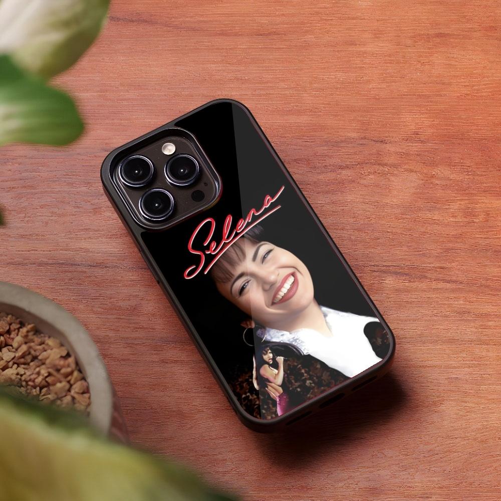 

Selena Quintanilla Singer Phone Case for Iphone 16 15 14 13 Pro Max 12 11 Mini 7 8 Plus Se Xr X Xs Fundas Shell PC+TPU Cover iPhone 14