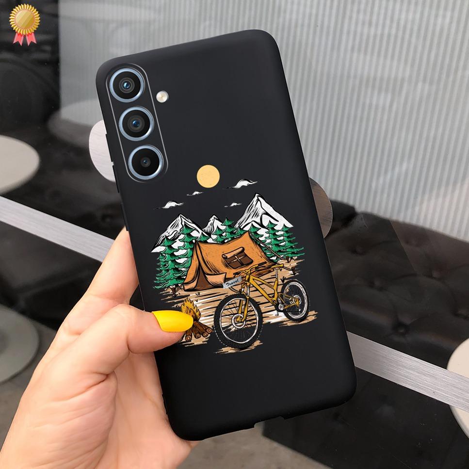 For Samsung Galaxy A24 A 24 4G Case Cute Shockproof Silicone Cartoon Back Cover For Samsung A24 SM-A246M A 24 Funda
