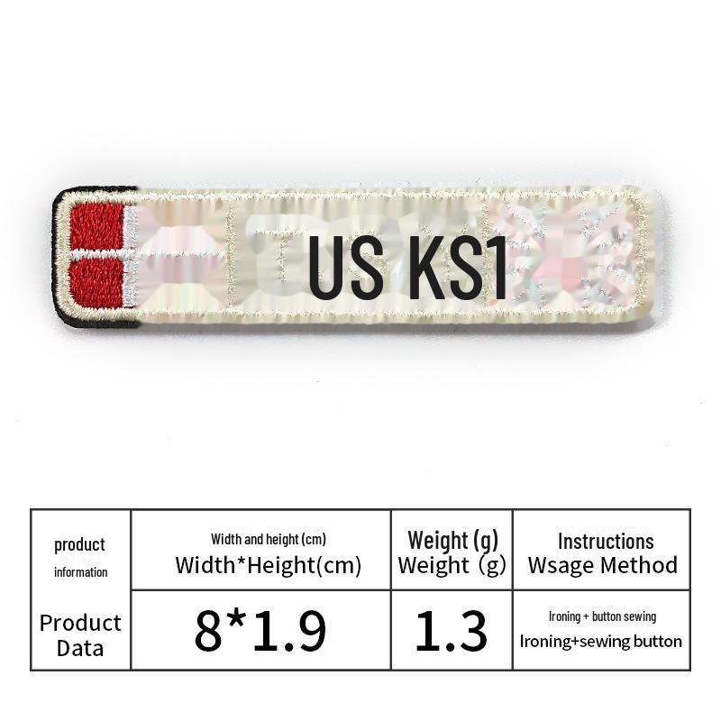 Exquisite Embroidered Fashion Patch for Clothing and Bags – Sew or Iron-On Badge Craft