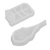2Pcs Silicone Mold Unique Exquisite Pipa Shape Design Elastic Easy Demoulding Mould Handicraft Gift