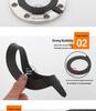 Rubber Flange Gasket Washer Disc Valve Seal Pad 