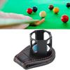 Magnetic Pool Cue Chalk Holder Billiard Chalk Holder Aluminum Alloy and Leather Snooker Tool Accessory Octagonal for Pool Game