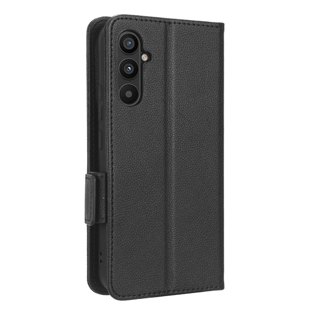 Cell Phone Case for Samsung Galaxy A34 5G,Litchi Texture Shockproof Flip Leather Phone Cover with Wallet Stand