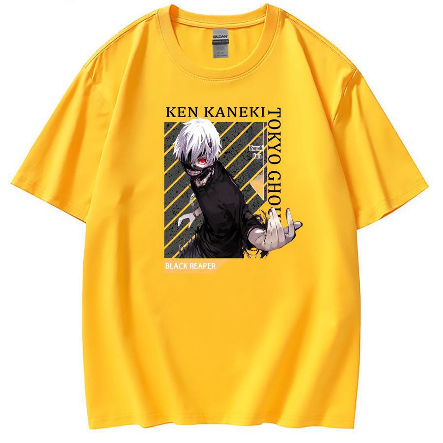 2021 Tokyo Ghoul Anime Fashion Short-Sleeve T-Shirts for Adults