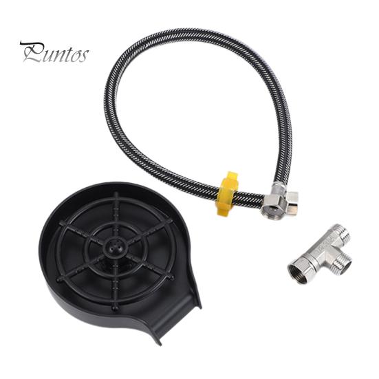 Oplachovač skla kuchyňského dřezu Vysoký tlak Výkonné stříkací trysky Hands-free provoz Otočný hrneček o 360 stupňů Nástavec dřezu