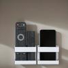 2PCS Multi-Purpose Mount Secure Phone Charger,Organize Remote Controls Universal Wall,Desk Holder for Router,Bedside Nightstand