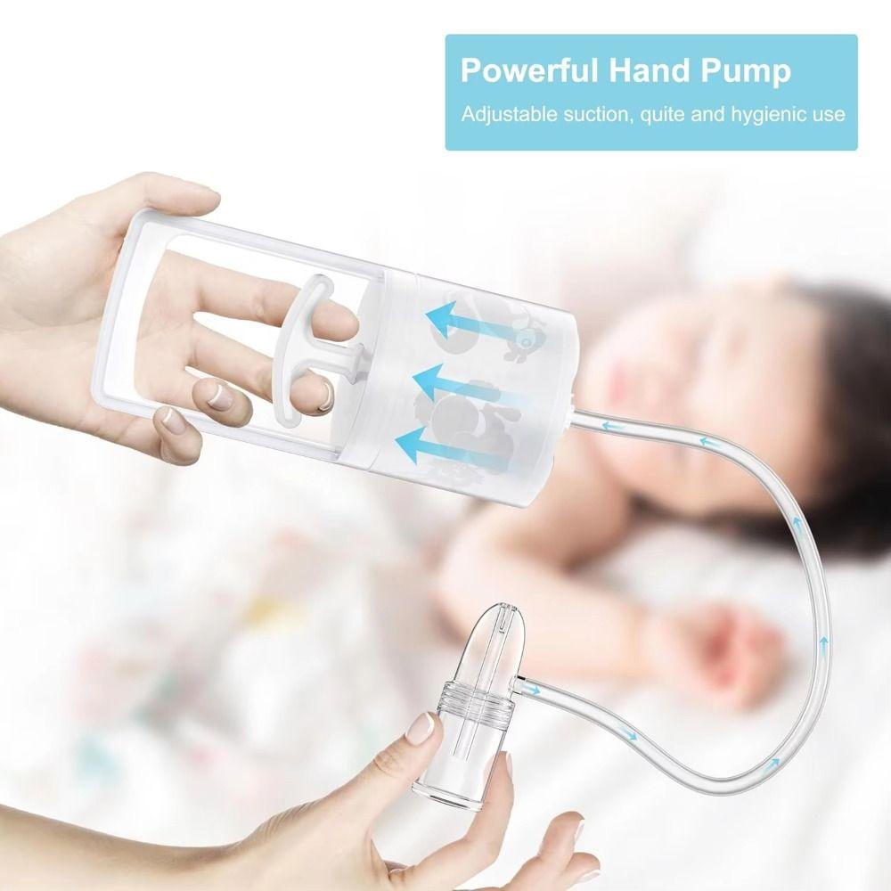 Nasal Irrigator Baby Nasal Aspirator Nose Sucker Nose Cleaner Kids Nasal Inhaler  For Newborns