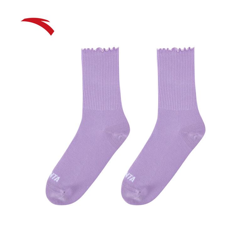 Anta Women's Combed Cotton Mid-Calf Socks