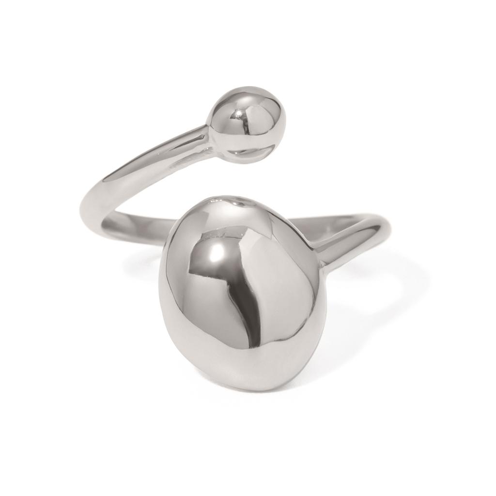 Yori Fashion Adjustable Corrugated Irregular Hollow Open Ring High Quality Exquisite Jewelry for Women