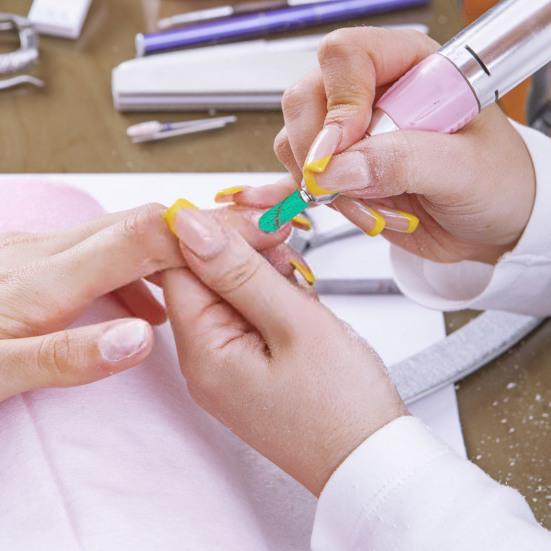 1 Box Professional Nail Grinding Rings Thickened Portable Easy Carry Widely Use Nail Drill Bits Manicure Tool