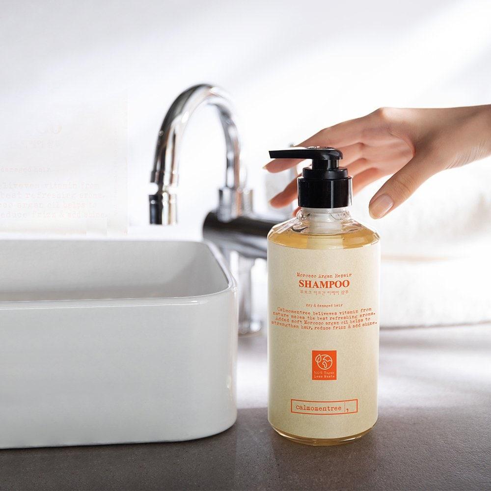 1+1 calmomentree moroccan argan repair shampoo 550ml