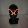 Occhiali da Sole Alieno LED Divertenti Accessori Costume Lenti Nere Occhiali Luminosi per Donne Uomini Bambini Bambine Occhiali per Halloween