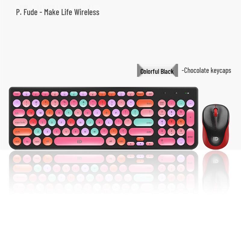 

Fude IK6630M Wireless Keyboard and Mouse Combo