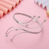 Adjustable Metal Open Bangle Bracelet For Women Fashionable Upper Arm Bracelet Arm Jewelry for Evening Party Banquet