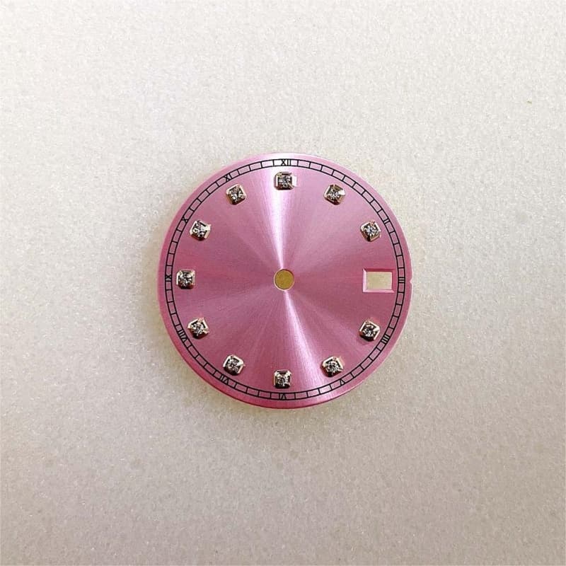 Movement Watch Literal 28.5mm NH35 Automatic Dial NH36 Golden Solar Pattern Edge Watch Accessories