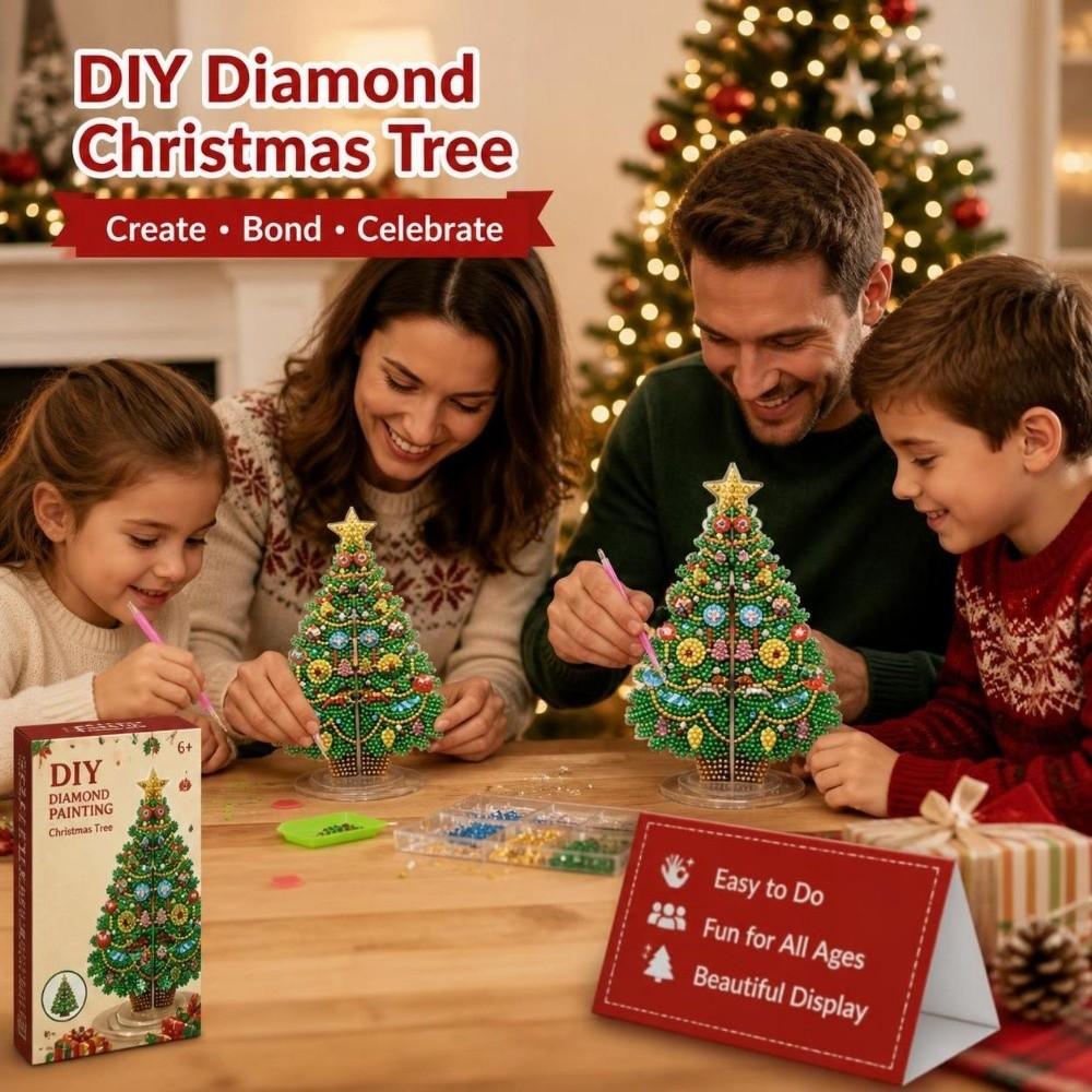 Tabletop Ornaments Christmas Tree Kit Handmade Christmas Decor Home Decor