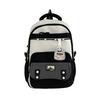 School Season Junior High School Student Schoolbag Female High School Student Large Capacity Backpack Student Casual Contrasting Color Backpack