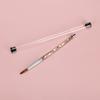 Nail Art Brush Nail Brush for Nail Art for Home Use and Professional Nail Salon Gel Nail Art Brush Clear Acrylic Handle