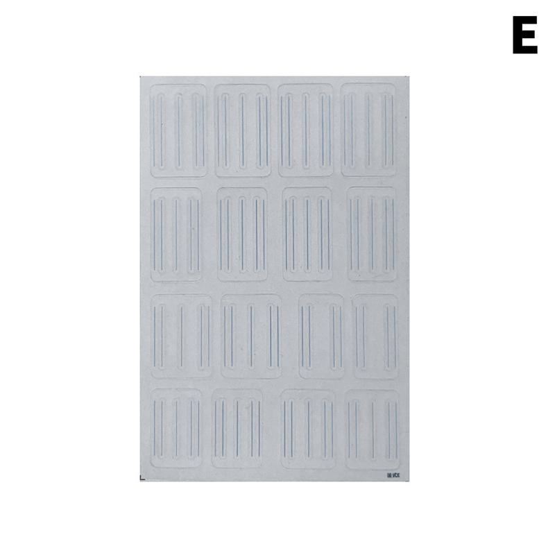 

French Manicure Strip Nail Forms Fringe Tip Guides Sticker Diy Wavy Line Nail Art Tips Guides Stickers Stencil Decoration Tool as the picture