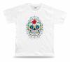 Colorful Smiling Skeleton Skull Design Tshirt Tee Apparel Birthday Gift Present