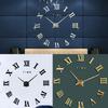Extra 3d Diy Large Roman Numerals Luxury Mirror Wall Sticker Clock Home Decor