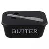 Ample Capacity Butter Container Butter Dish Chic Design Effortless Cleaning