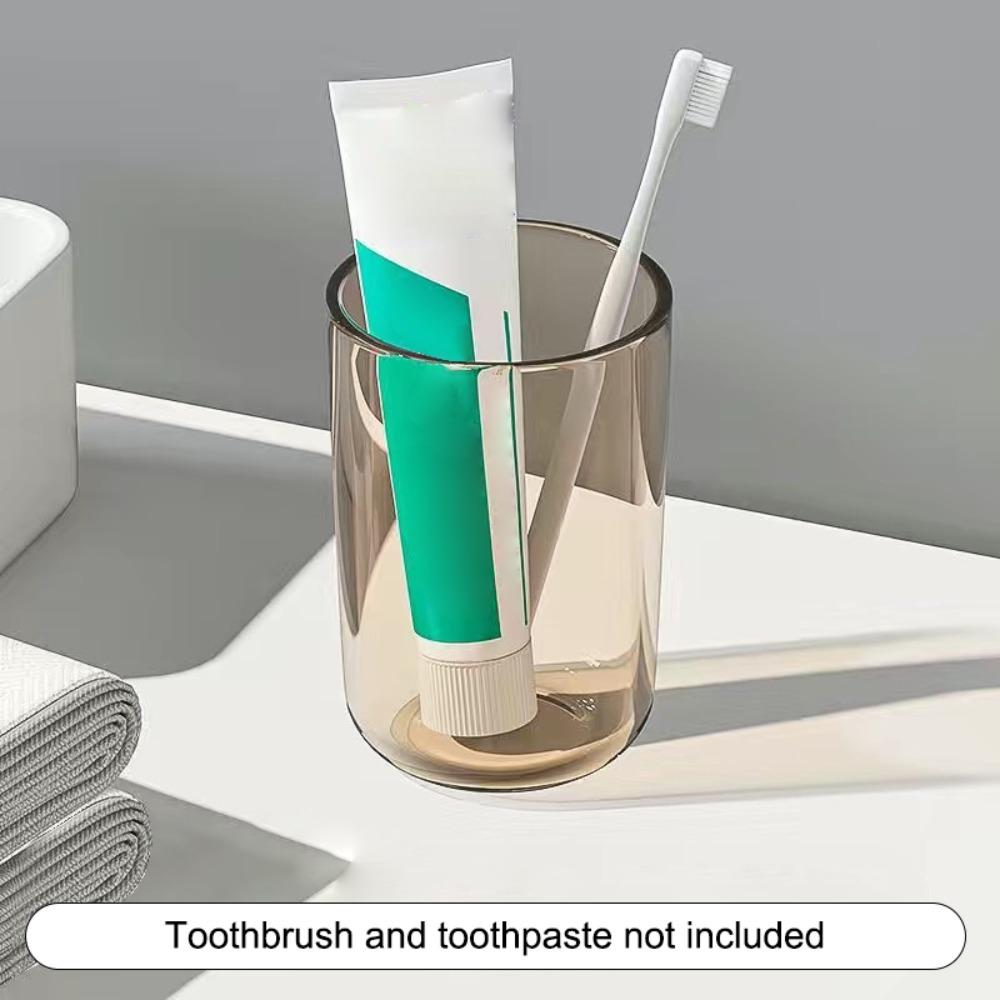 

Transparent Toothbrush Cup Thickened Household Cups Creative Mouthwash Cup кофейный