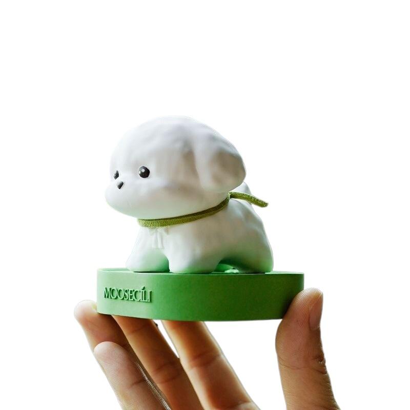 Christmas Gift Source Manufacturer Puppy Fragrant Stone Aromatherapy Oil Indoor Fire-free Aromatherapy Desktop Accessories Jasmine