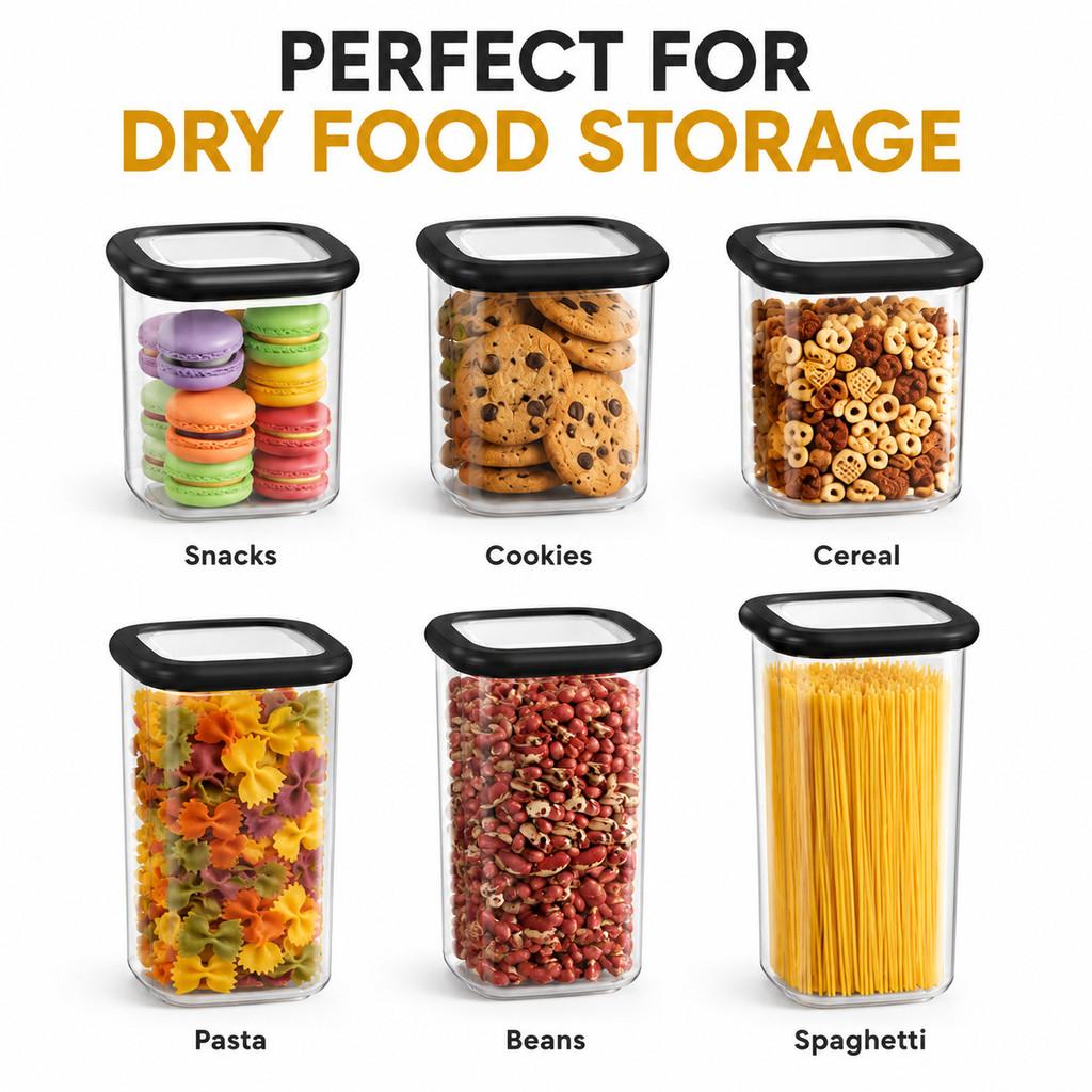 Food Grade Pp Sealing Storage Box With Lid For Kitchen Food Preservation