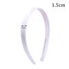 Black Simple Wide Headband Girl Women Black White  DIY Craft Material Cloth Headband Semi-finished Hair Accessories