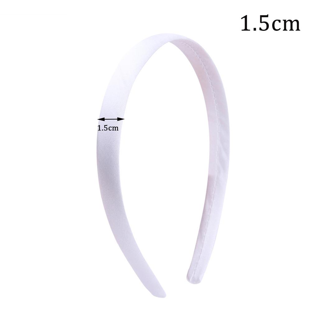 Black Simple Wide Headband Girl Women Black White  DIY Craft Material Cloth Headband Semi-finished Hair Accessories