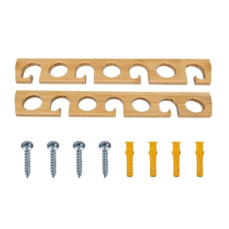 Fishing Rod Rack Holder Holds up to 6 Fishing Rods Fishing Rod Hanger Storage Organizers Display Stand Ceiling Mount