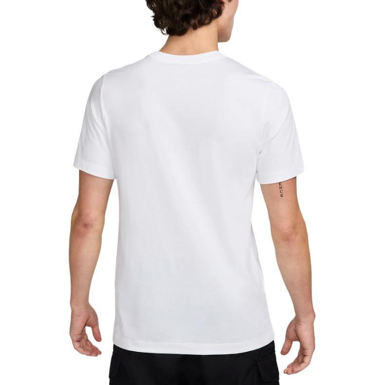 Nike T Shirts Men's White Crew Neck HF4805-100