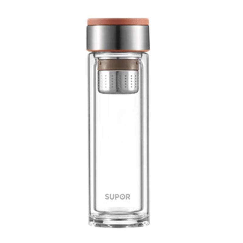 SUPOR Double-Layer Glass Tea Cup