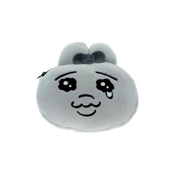 Sun-Star Stationery Panchu Rabbit Goods Pouch Stuffed Animal Mochimochi Monochrome S2338190