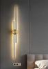 Tanami - elegant modern LED wall lamp Gold 122 cm