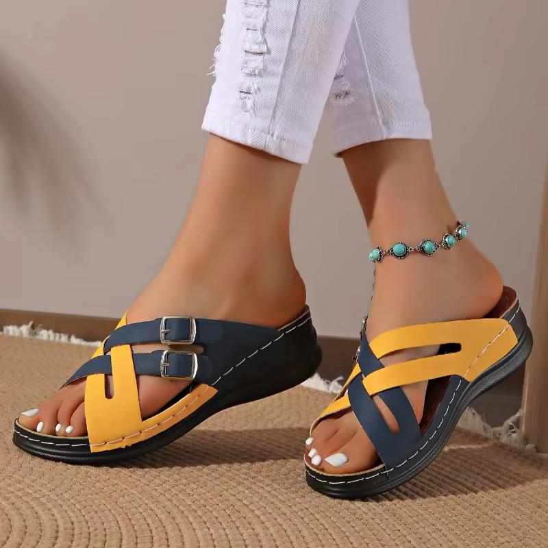 New Fashion  Sandals Women Summer Lightweight Soft Platform Sandals Women Shoes Luxury Designer Shoes