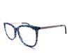 RSINC Unisex Fullrim Lightweight Frame/Eyeglass/Spectacle/Leather Stich Optical for Men and Women,  (Blue) LADIES-1 M1