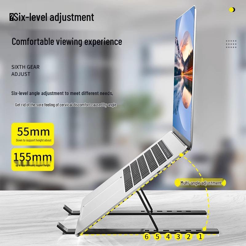 Adjustable Folding Aluminum Laptop Stand