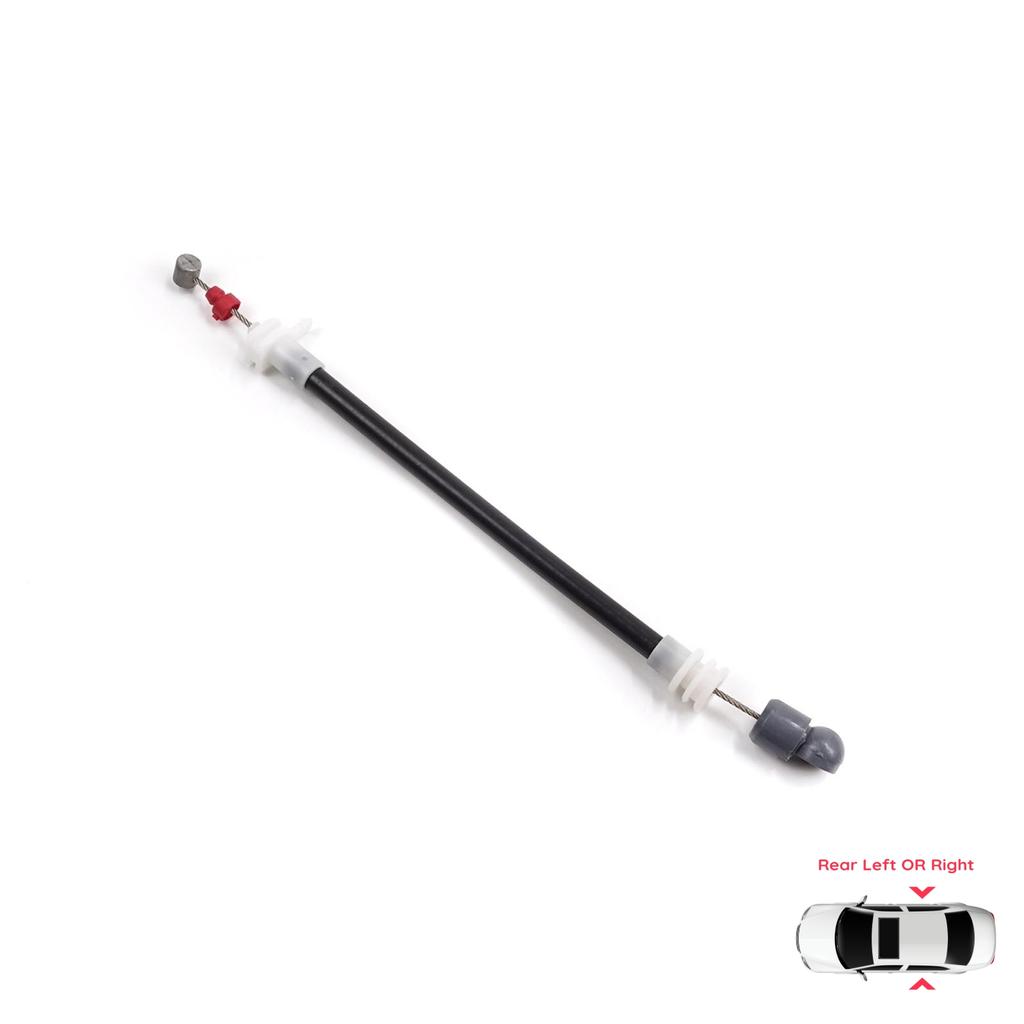 BDP1567 Rear Outer Door Handle Carrier Release Bowden Cable 220 mm For BMW X5 E53 2000-2006 51228243635 51228243636