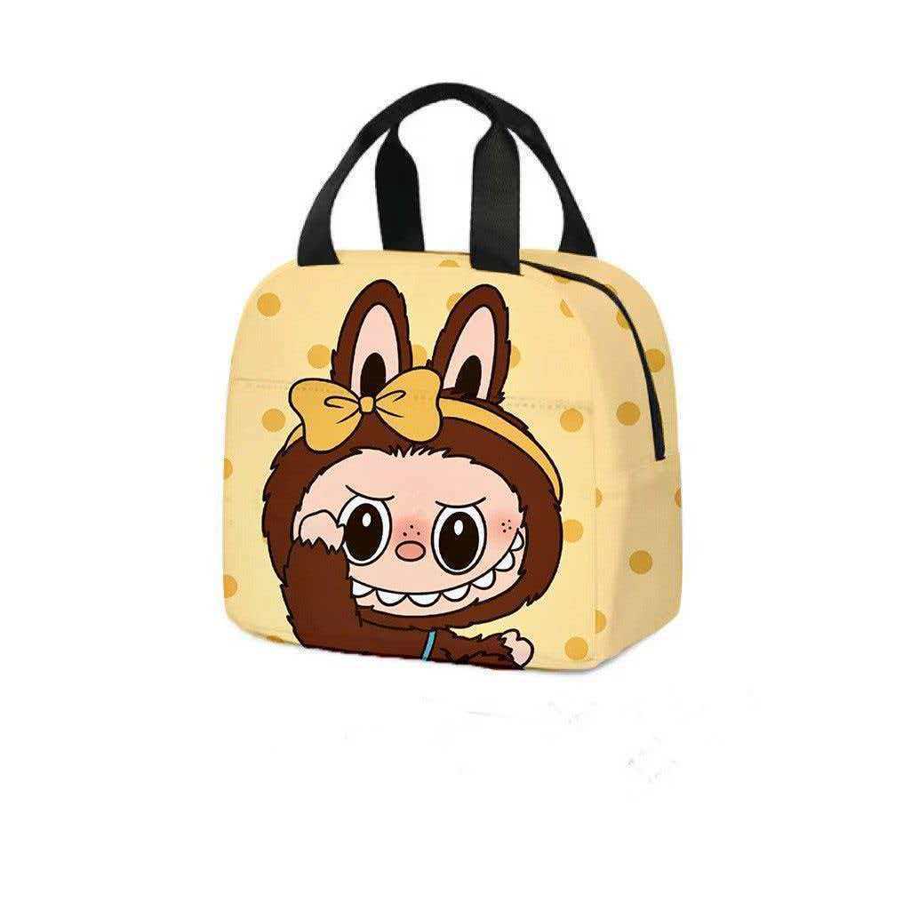 

Cartoon Cute Insulated Lunch Tote - Stylish Bento Bag for Students