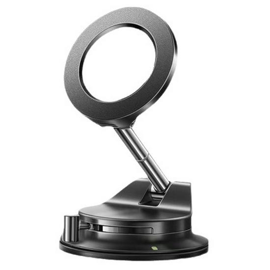 N52 Magnetic Car Phone Holder with Suction Cup & 360° Rotation