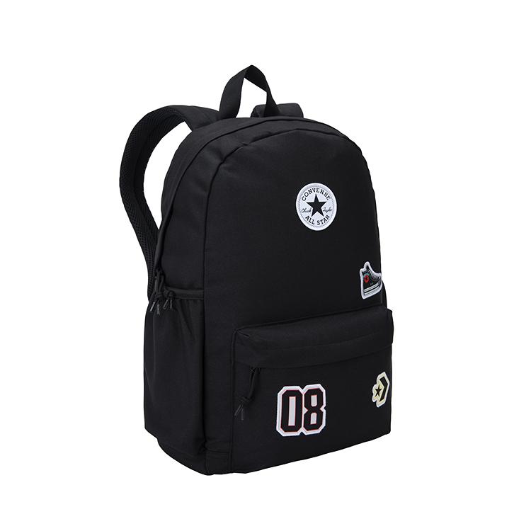 New Converse Polyester Backpack Unisex Jet Black CV2513024PS-002