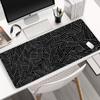 Simple Line Parttern Office Computer Mouse Pad Large Rubber XXL Gaming Mousepad Gamer Stitching Desktop Mat For PC Keyboard Mat