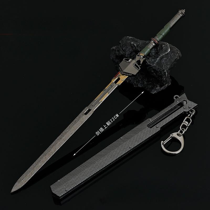 

Прорываясь сквозь 22 см/8,66 дюйма Тактический меч Игровые аксессуары Косплей Металлическое оружие Оружейные аксессуары Украшения Игрушки Праздничный подарок