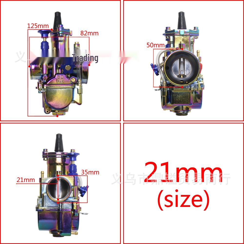 

PWK Racing Carburetor, Multi-Color, Available in Sizes: 21mm to 34mm for ATV/UTV.