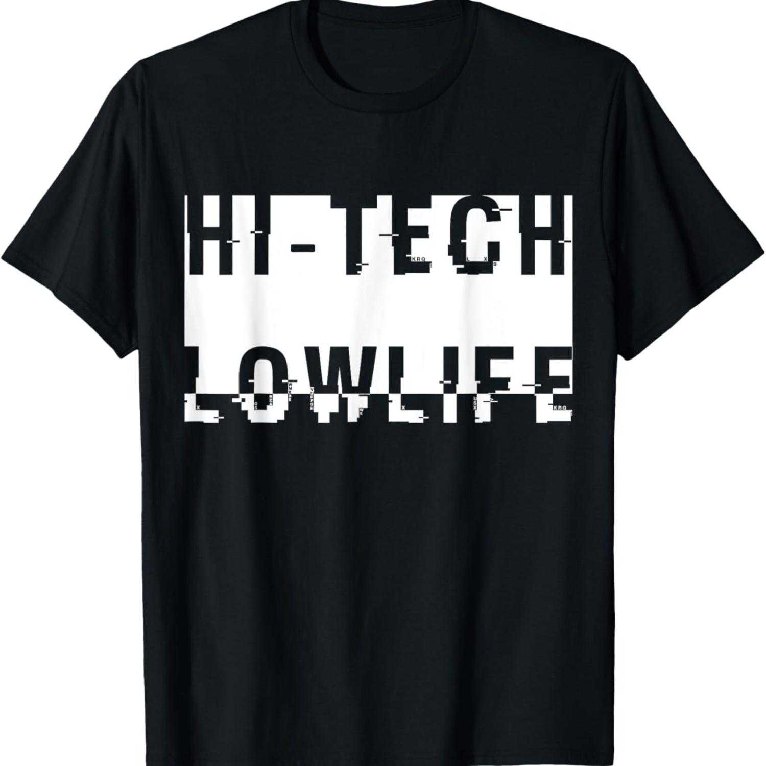 Third Culture_ Cyberpunk Hi-Tech Low Life Block T-Shirt S