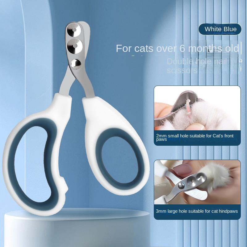 Professional Cat Nail Clippers for Small Cat Dog Stainless Steel Puppy Claws Cutter Pet Nail Grooming Clippers Trimmer