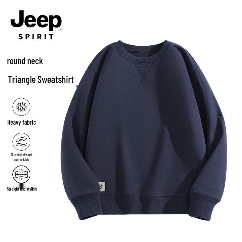JEEP SPIRIT Men's Casual Knitted Sweatshirt
